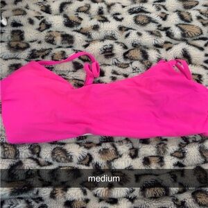 Vibrant Pink Bikini Top
